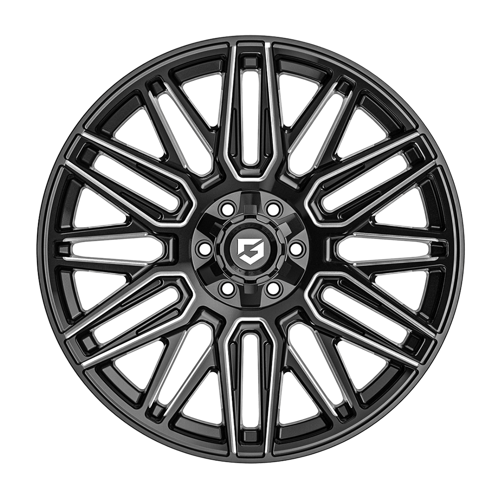 Gear Off Road 770BM 22x12 Cast Aluminum Wheel with 8x6.50 Bolt Pattern and -44 Offset