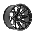 Gear Off Road 776BM 20x9 Cast Aluminum Wheel with 8x180 Bolt Pattern and +00 Offset
