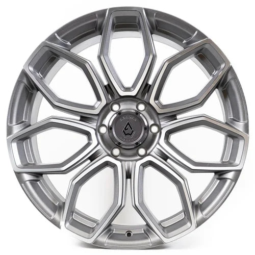 ARENA A116 COBRA WHEELS 6X135 - GUN METAL MACHINE CLEAR COAT