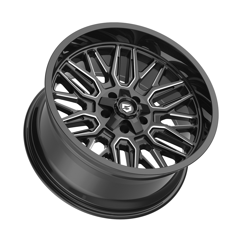 Gear Off Road 775BM Cast Aluminum Off-Road Wheel 20x9 with 5X5.00 / 5X5.50 Bolt Patterns, +00 Offset