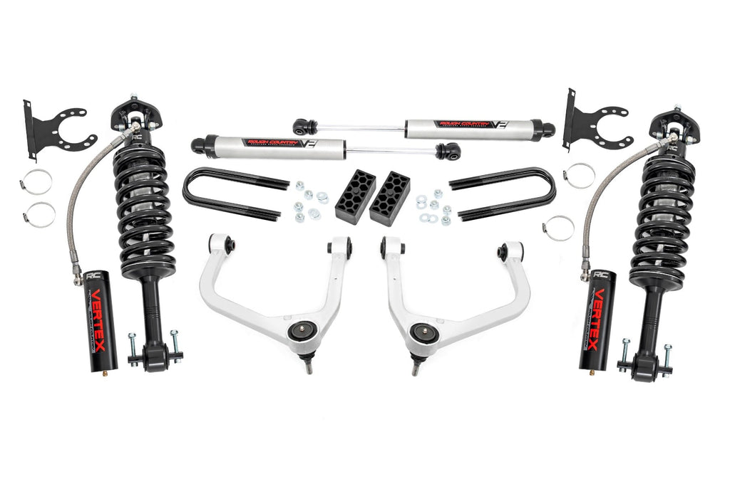 3.5" ROUGH COUNTRY LIFT KIT - 2025-2026 CHEVY SILVERADO 1500 2WD/4WD