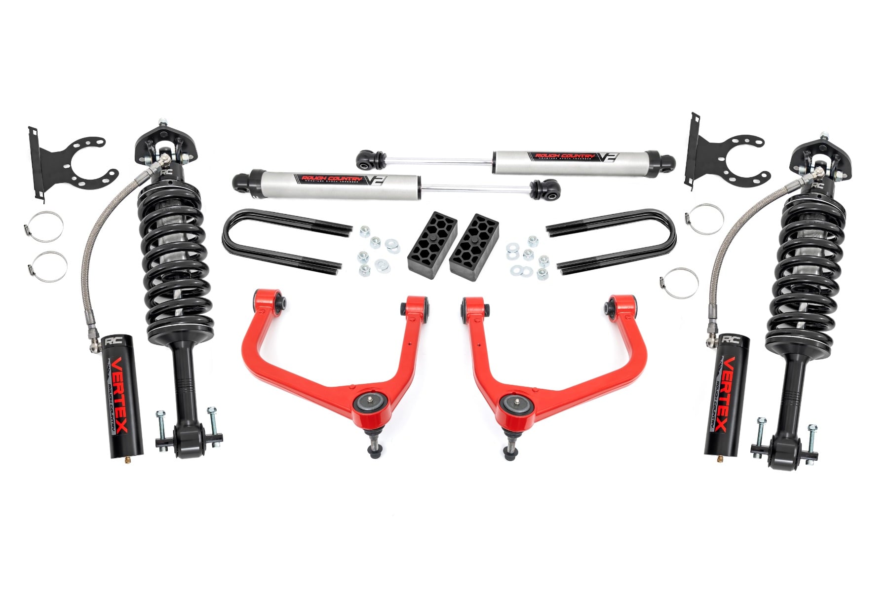 3.5" ROUGH COUNTRY LIFT KIT - 2025-2026 CHEVY SILVERADO 1500 2WD/4WD