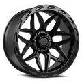 20X10 LOCK OFF-ROAD MATRIX WHEELS 6X5.5(139.7) & 6X135 -12 OFFSET - MATTE BLACK