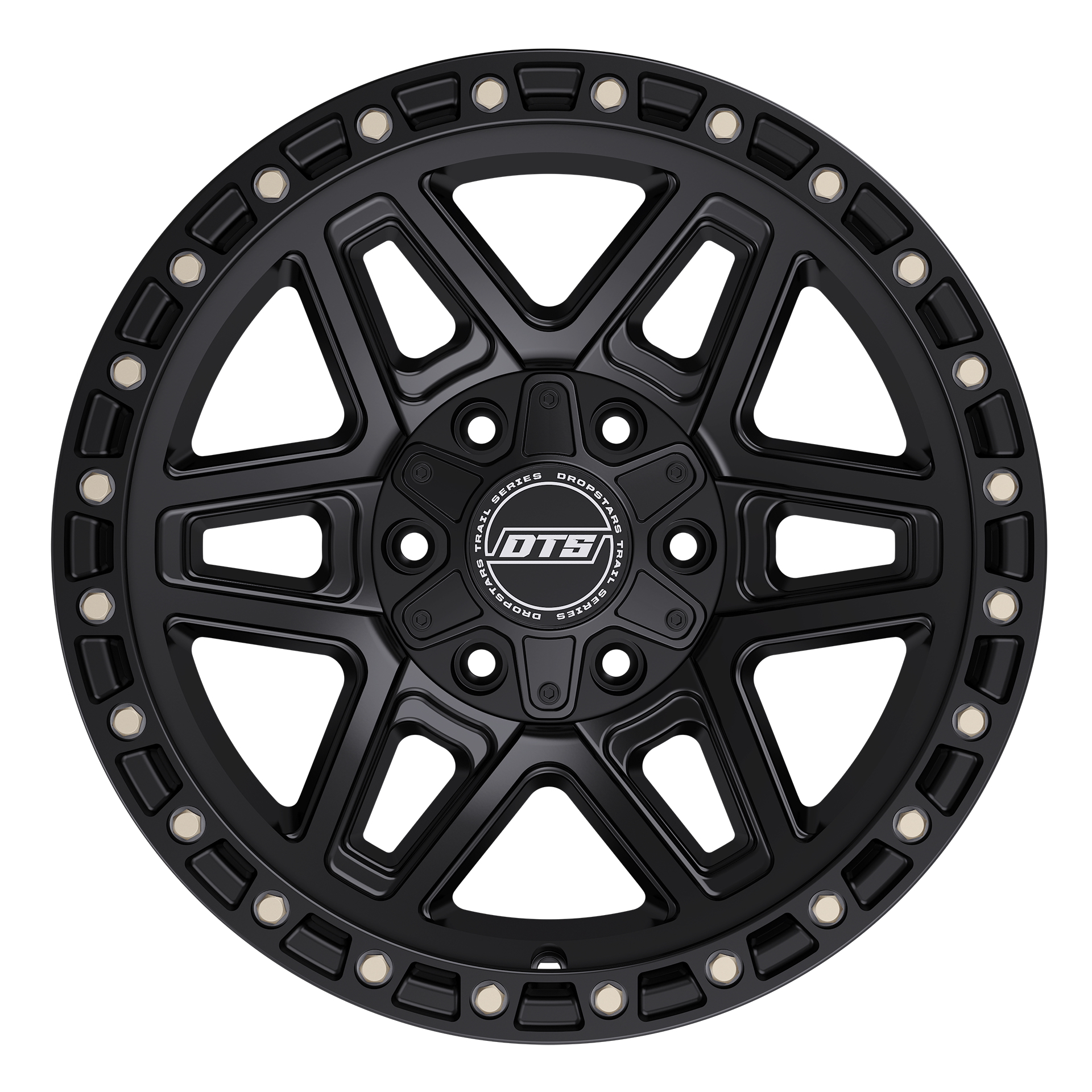 DROPSTAR TRAIL SERIES 602SB WHEELS 5X5(127) & 5X5.5(139.7) - SATIN BLACK