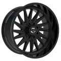 20X12 TIS 547B OFF-ROAD WHEELS WITH 8X170 BOLT PATTERN AND -44 OFFSET - GLOSS BLACK