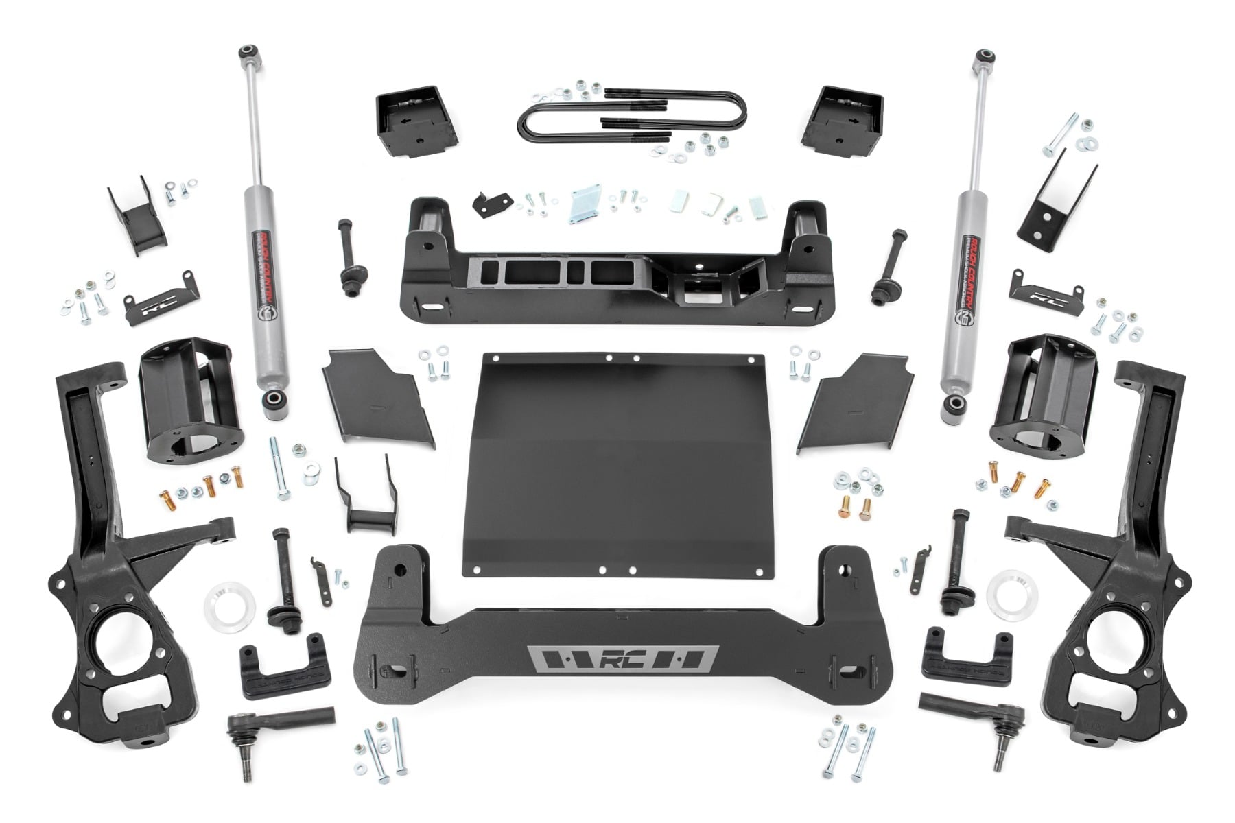 6" ROUGH COUNTRY LIFT KIT - 2025-2026 CHEVY SILVERADO 1500 4WD - 2.7L TurboMax or 3.0L Turbo Diesel