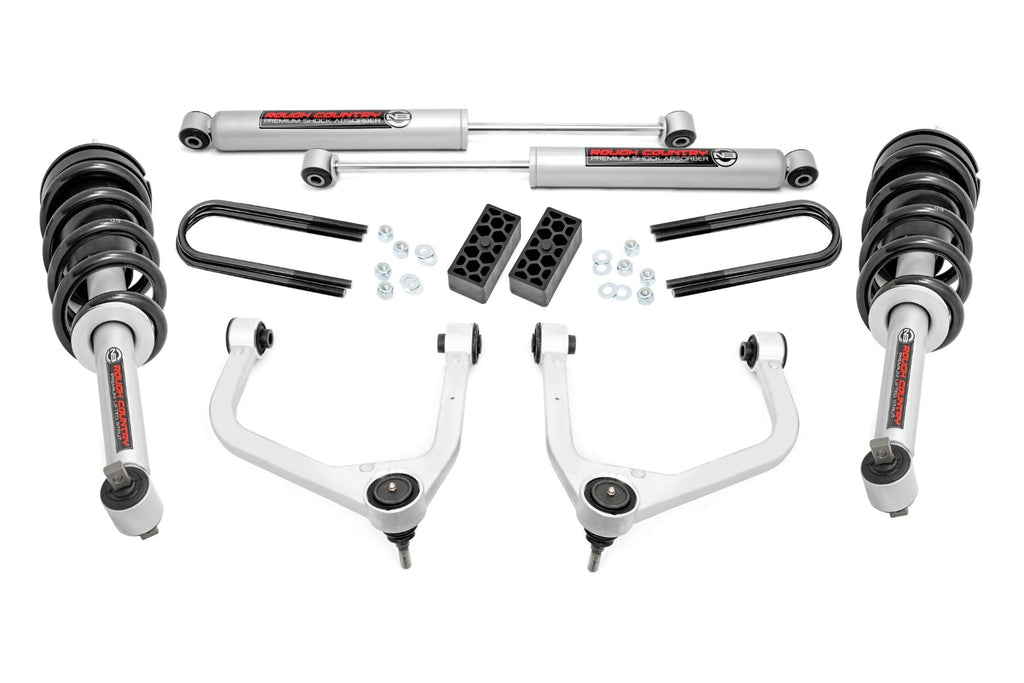 3.5" ROUGH COUNTRY LIFT KIT - 2025-2026 CHEVY SILVERADO 1500 2WD/4WD
