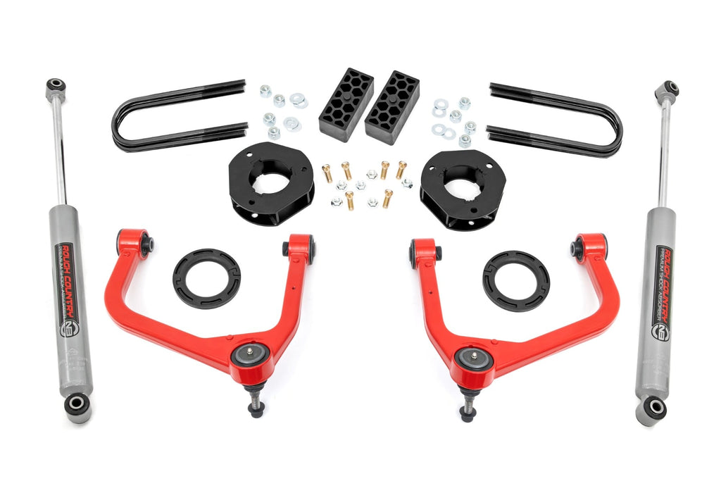3.5" ROUGH COUNTRY LIFT KIT - 2025-2026 CHEVY SILVERADO 1500 2WD/4WD