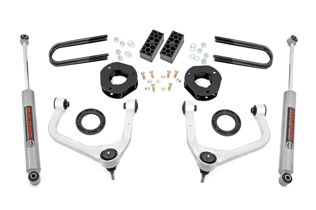 3.5" ROUGH COUNTRY LIFT KIT - 2025-2026 CHEVY SILVERADO 1500 2WD/4WD
