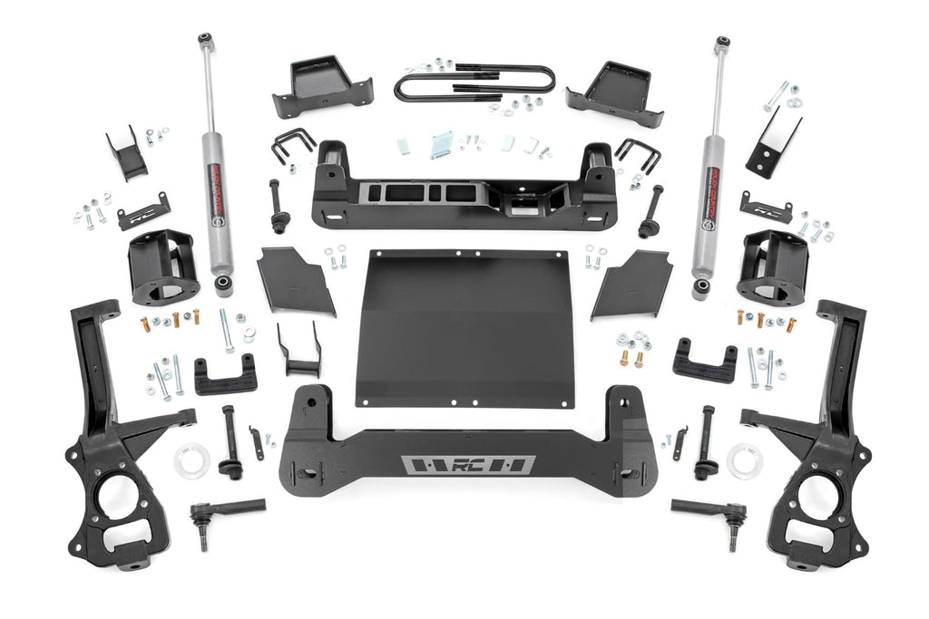 6" ROUGH COUNTRY LIFT KIT - 2025-2026 CHEVY SILVERADO 1500 4WD - 2.7L TurboMax or 3.0L Turbo Diesel