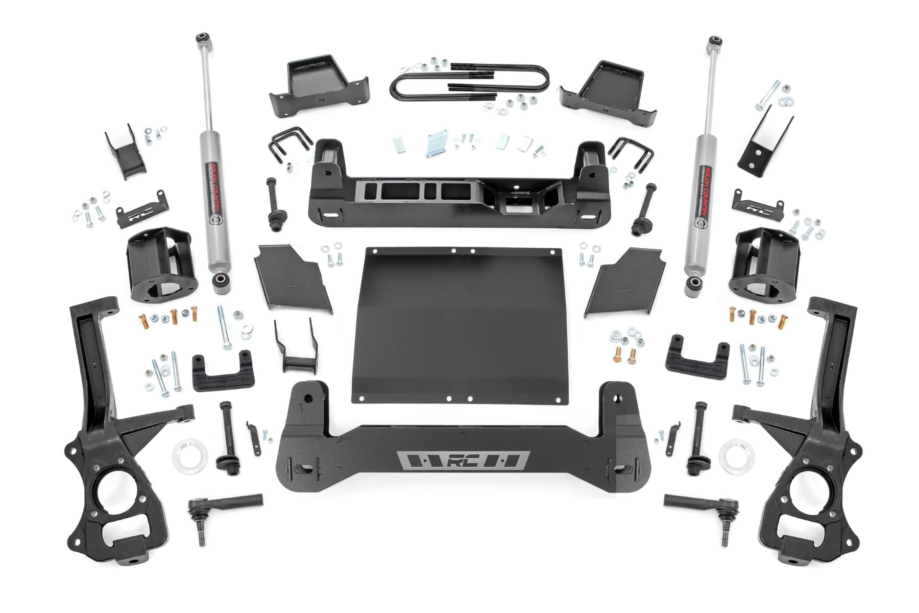 6" ROUGH COUNTRY LIFT KIT - 2025-2026 CHEVY SILVERADO 1500 4WD - 2.7L TurboMax or 3.0L Turbo Diesel