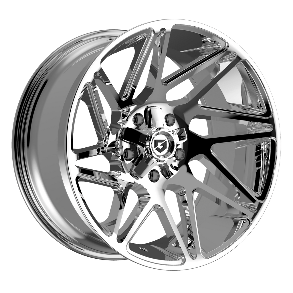 GEAR OFF-ROAD WHEELS 777C VORTEX 6X5.5(139.7) & 6X135 - CHROME