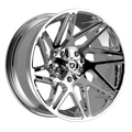 Gear Off Road 777C 20x9 Cast Aluminum Off-Road Wheel with 6x135 and 6x5.50 Bolt Pattern, +18 Offset