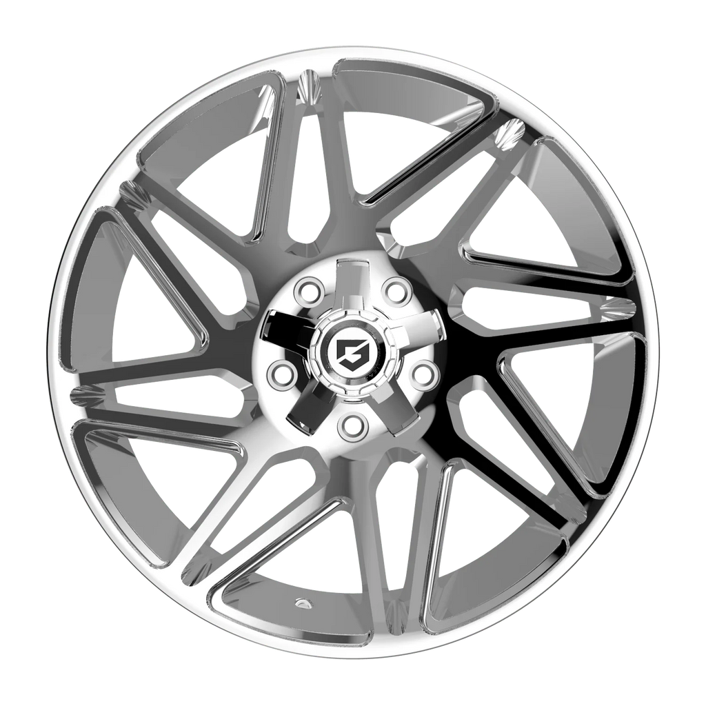 Gear Off Road 777C 20x10 Cast Aluminum Wheel with 5x5.00 / 5x5.50 Bolt Pattern and -19 Offset