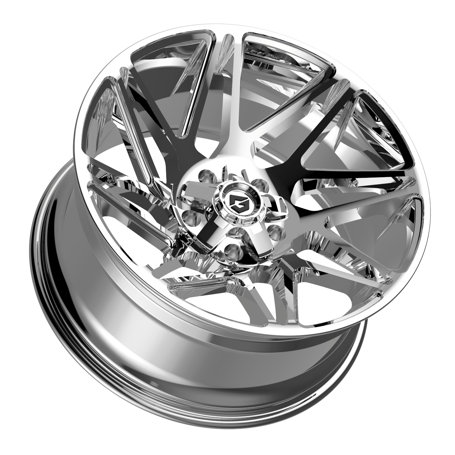 GEAR OFF-ROAD WHEELS 777C VORTEX 6X5.5(139.7) & 6X135 - CHROME