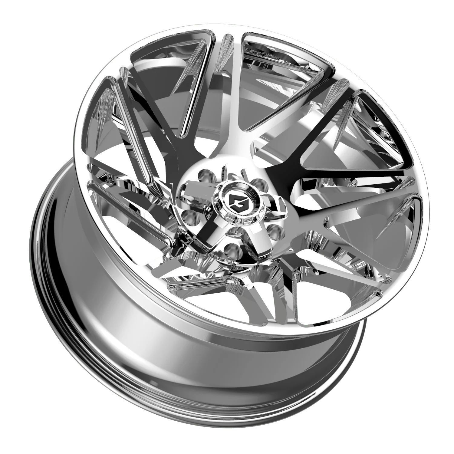 Gear Off Road 777C 20x10 Cast Aluminum Wheel with 5x5.00 / 5x5.50 Bolt Pattern and -19 Offset