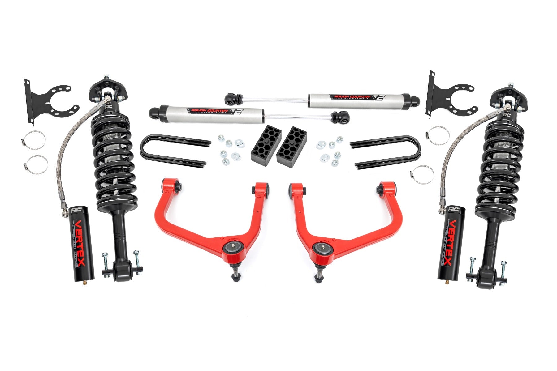 3.5" ROUGH COUNTRY LIFT KIT - 2025-2026 CHEVY SILVERADO 1500 2WD/4WD