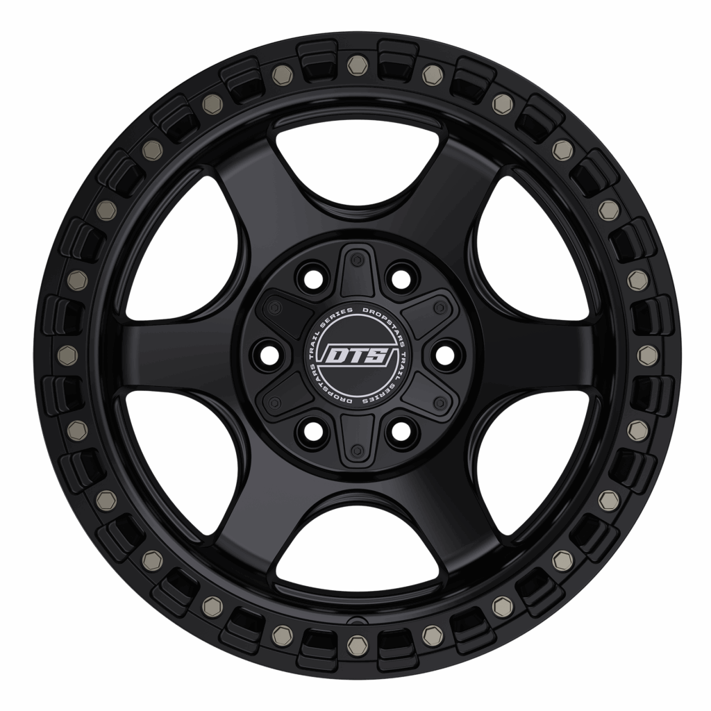 DROPSTAR TRAIL SERIES 604SB WHEELS 6X5.5(139.7) & 6X135 - SATIN BLACK