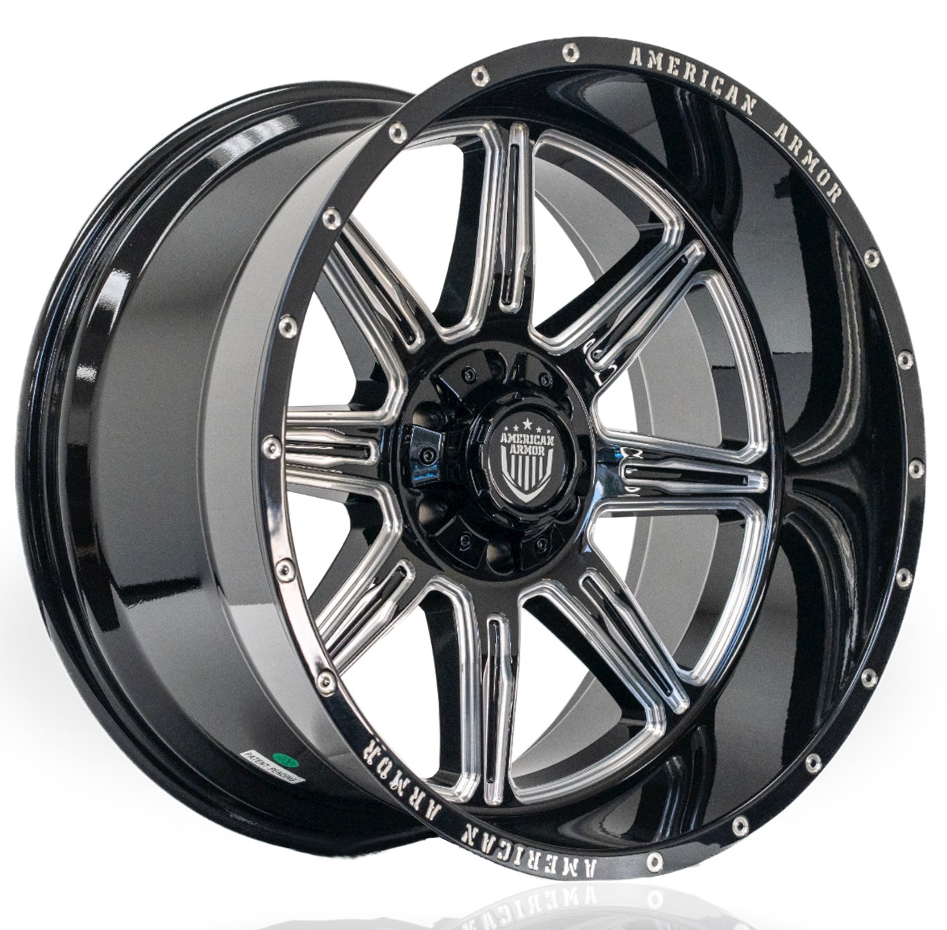 22X10 AMERICAN ARMOR A503 WHEELS 6X5.5(139.7) & 6X135 -18 Offset