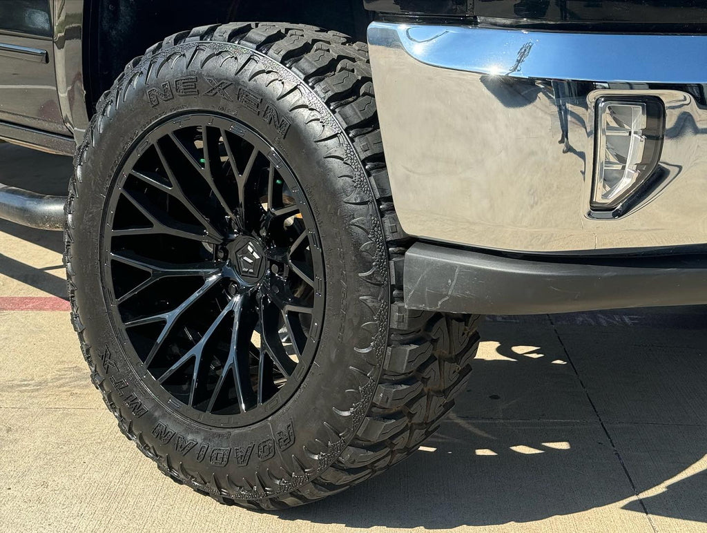 TIS OFF-ROAD 566B WHEELS 5X5.0(127) - GLOSS BLACK