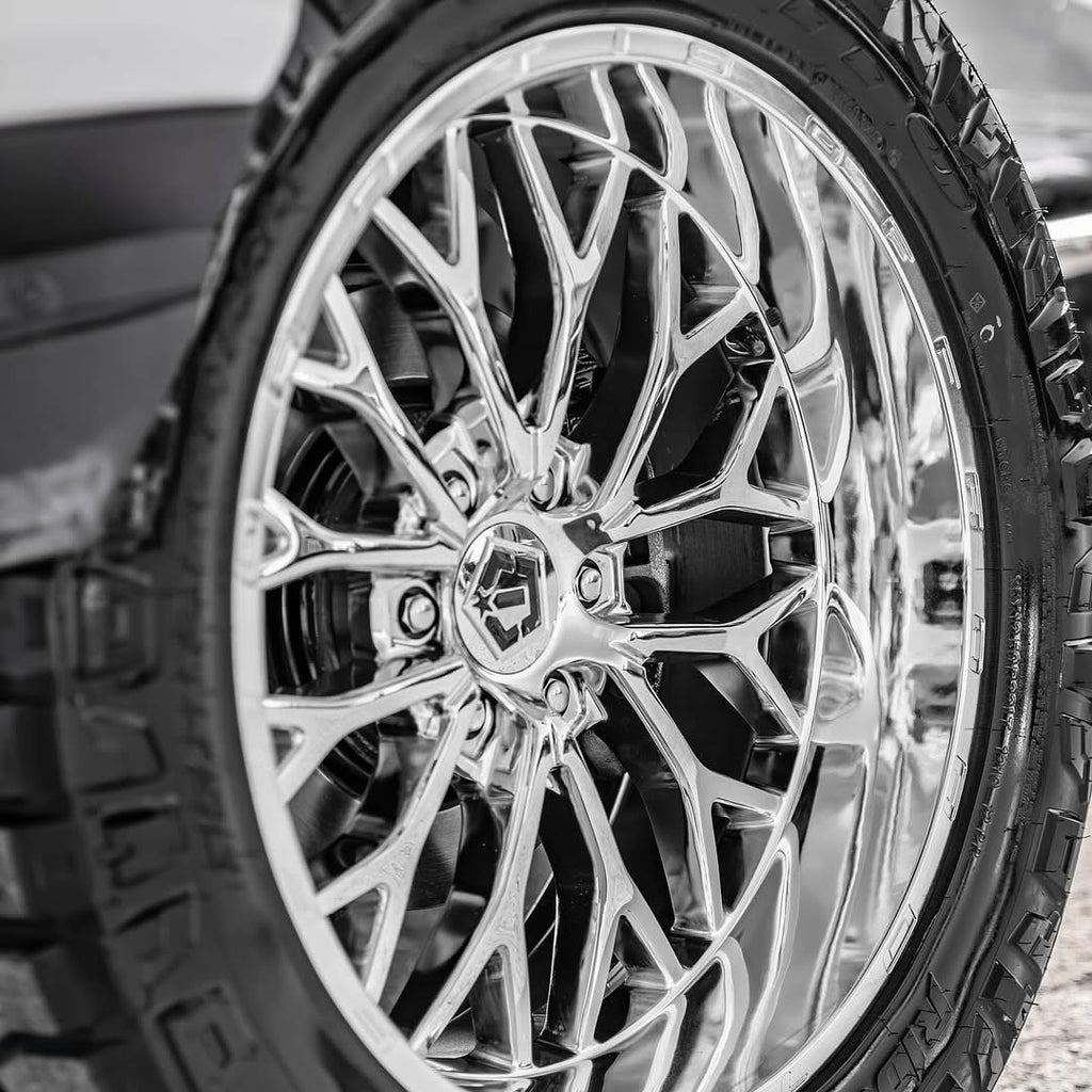 24X10 TIS 565C OFF-ROAD WHEELS - 6X5.50 WITH -24 OFFSET - CHROME