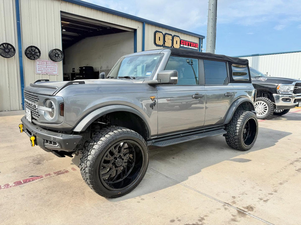 26X12 TIS 544B OFF-ROAD WHEELS WITH 8X180 AND -44 OFFSET - GLOSS BLACK