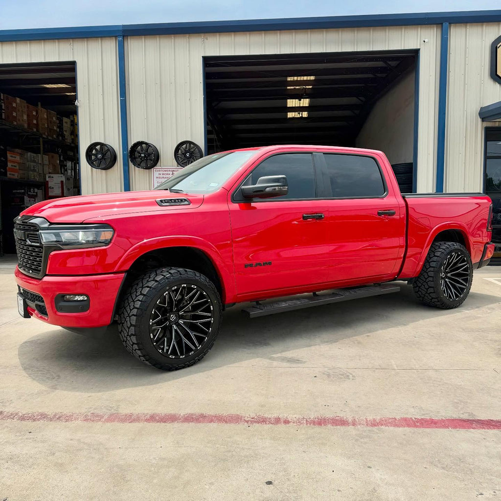 TIS OFF-ROAD 566BM WHEELS 6X5.5(139.7) - GLOSS BLACK & MILLED