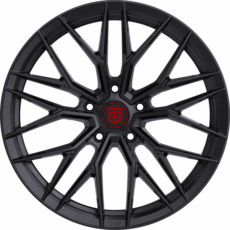 TIS Motorsports 505B 19x8.5 Cast Aluminum Wheel with +35 Offset, 5x112 Bolt Pattern