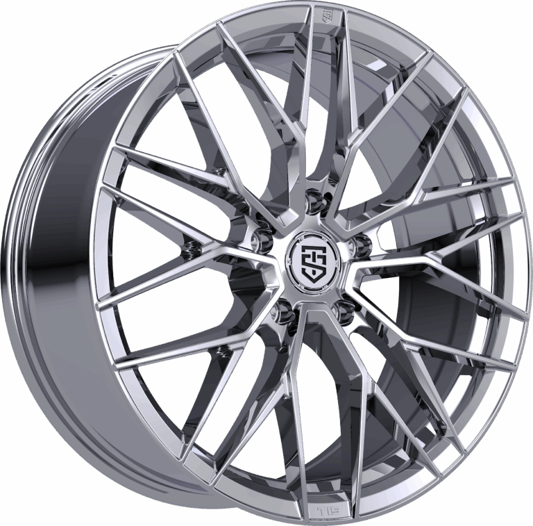 TIS Motorsports 505C 20x8.5 Cast Aluminum Wheel - 5x120 Bolt Pattern, +35 Offset