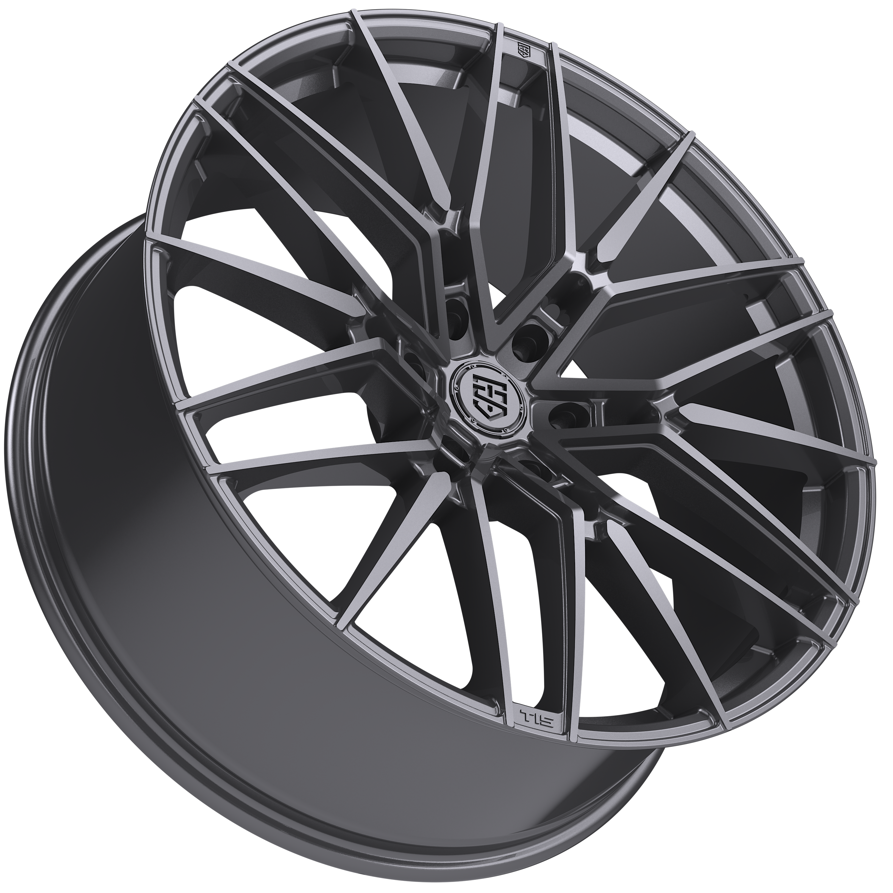 TIS Motorsports 506GM 24x10 Cast Aluminum Wheel with 6x135 Bolt Pattern and +24 Offset