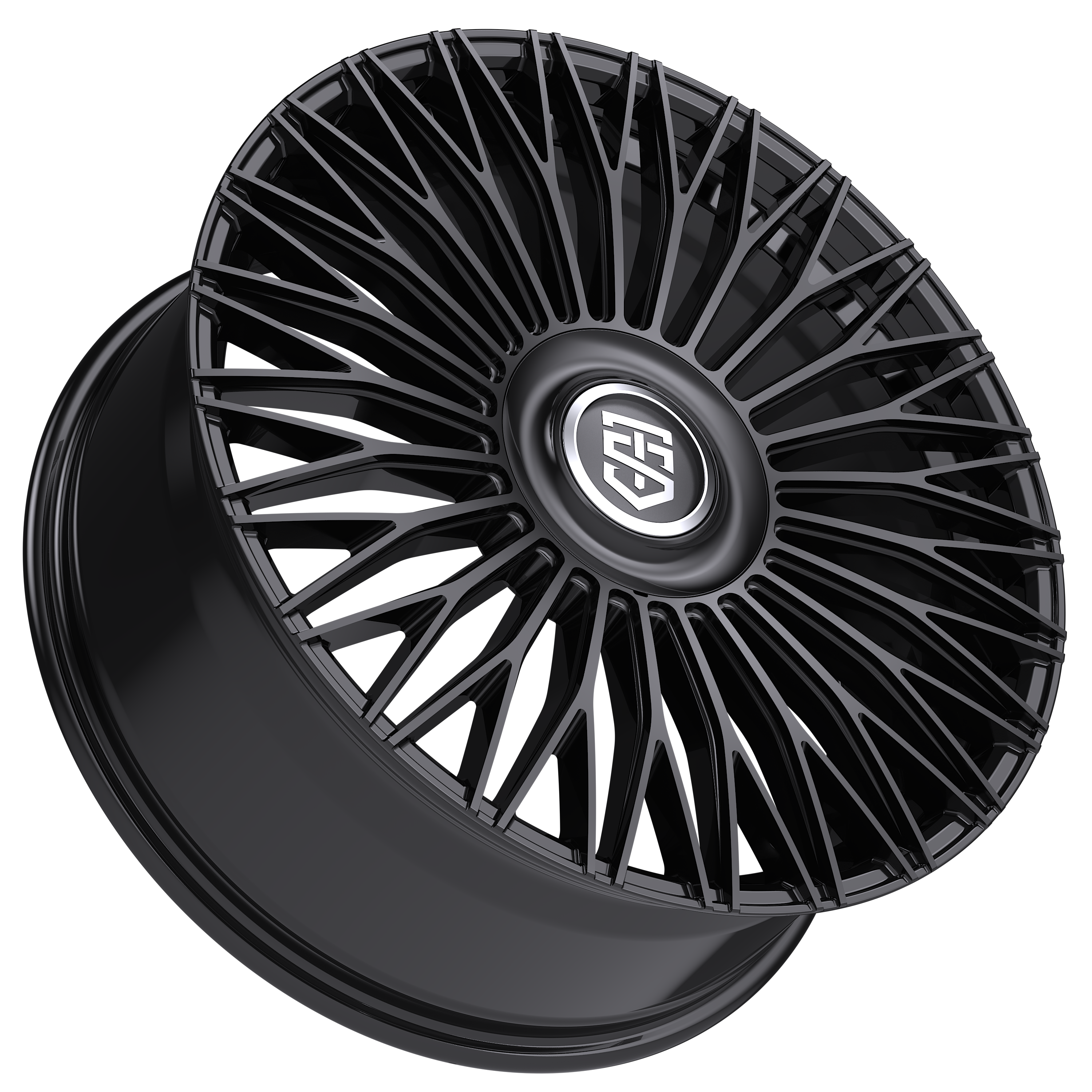 TIS Motorsports 507B 22x9 Cast Aluminum Wheel with 5x112 and 5x4.50 Bolt Pattern, +40 Offset