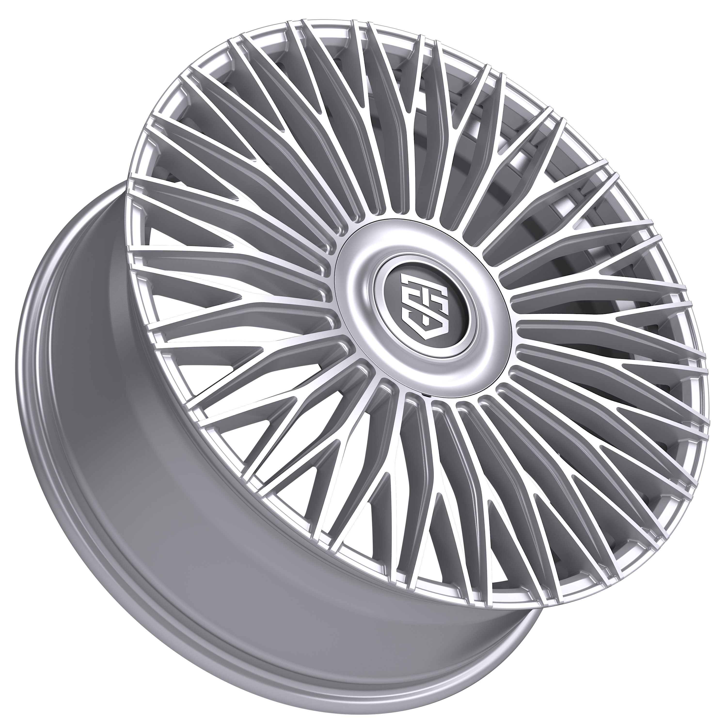 TIS Motorsports 507S 22x9 Cast Aluminum Wheel with 5x4.50 and 5x120 Bolt Pattern, +40 Offset