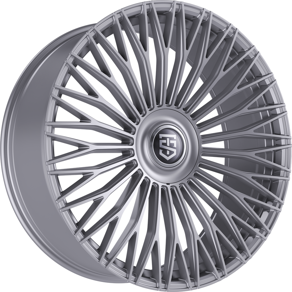 TIS Motorsports 507S 20x8.5 Cast Aluminum Wheel with 5x4.50 and 5x120 Bolt Patterns, +35 Offset