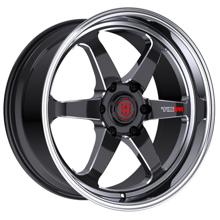 TIS Motorsports 508BM 22x10 Cast Aluminum Wheel with 6x5.50 Bolt Pattern and +24 Offset