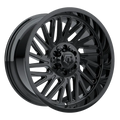 20X10 TIS 553B OFF-ROAD WHEELS - 8X170 WITH -12 OFFSET - GLOSS BLACK