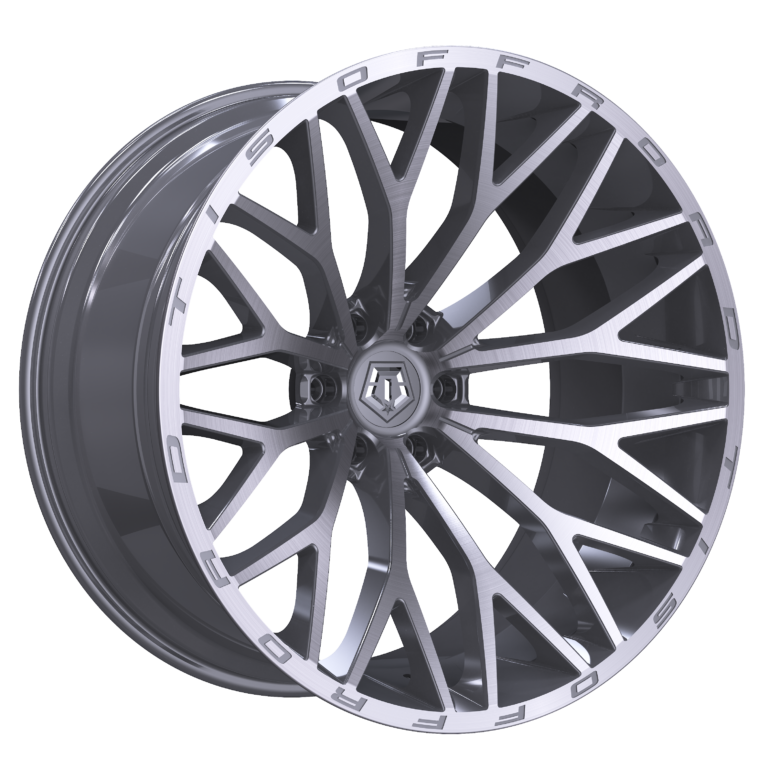 TIS OFF-ROAD 566BSM WHEELS 6X135 - SILVER BRUSHED