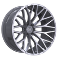 22X12 TIS OFF-ROAD 566BSM WHEELS 8X180 -44 OFFSET - SILVER BRUSHED