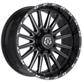 TIS OFF-ROAD 567BM WHEELS 8X180 - GLOSS BLACK & MILLED