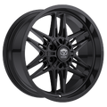 Edge Off Road 303B 20x9 Cast Aluminum Wheel with 5x5.00 / 5x5.50 Bolt Pattern and +00 Offset