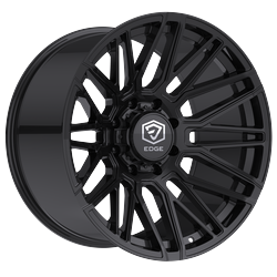 Edge Off Road 306B Cast Aluminum 22x10 Wheel with -19 Offset and Multi Bolt Pattern