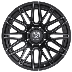 Edge Off Road 306BM 20x10 Cast Aluminum Wheel with 5x5.00 / 5x5.50 Bolt Pattern and -12 Offset