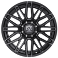 Edge Off Road 306BM 20x10 Cast Aluminum Wheel with 5x5.00 / 5x5.50 Bolt Pattern and -12 Offset
