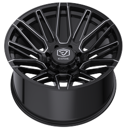 Edge Off Road 306BM 20x10 Cast Aluminum Wheel with 5x5.00 / 5x5.50 Bolt Pattern and -12 Offset