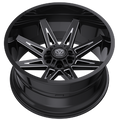 Edge Off Road 304BM-2090900 20x9 Cast Aluminum Off-Road Wheel with 5x5.00 / 5x5.50 Bolt Pattern and +00 Offset