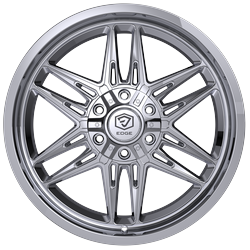 Edge Off Road 303C 22x12 Cast Aluminum Wheel with 5x5.00/5x5.50 Bolt Pattern and -44 Offset