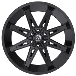 Edge Off Road 304B 20x9 Cast Aluminum Wheel with 6x135 and 6x5.50 Bolt Pattern