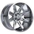 Edge Off Road 304C 22x12 Cast Aluminum Off-Road Wheel with 5x5.00 / 5x5.50 Bolt Pattern and -44 Offset