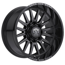 Edge Off Road 305BM 20x9 Cast Aluminum Wheel with 5x5.00 / 5x5.50 Bolt Pattern and +00 Offset