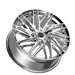 Motiv 429C-2291440 22x9 Cast Aluminum Wheel for 5x108 and 5x4.50 Bolt Pattern, +40 Offset, Hub Bore 73.1mm