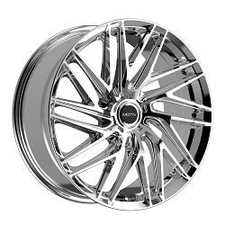 Motiv 429C-2291440 22x9 Cast Aluminum Wheel for 5x108 and 5x4.50 Bolt Pattern, +40 Offset, Hub Bore 73.1mm